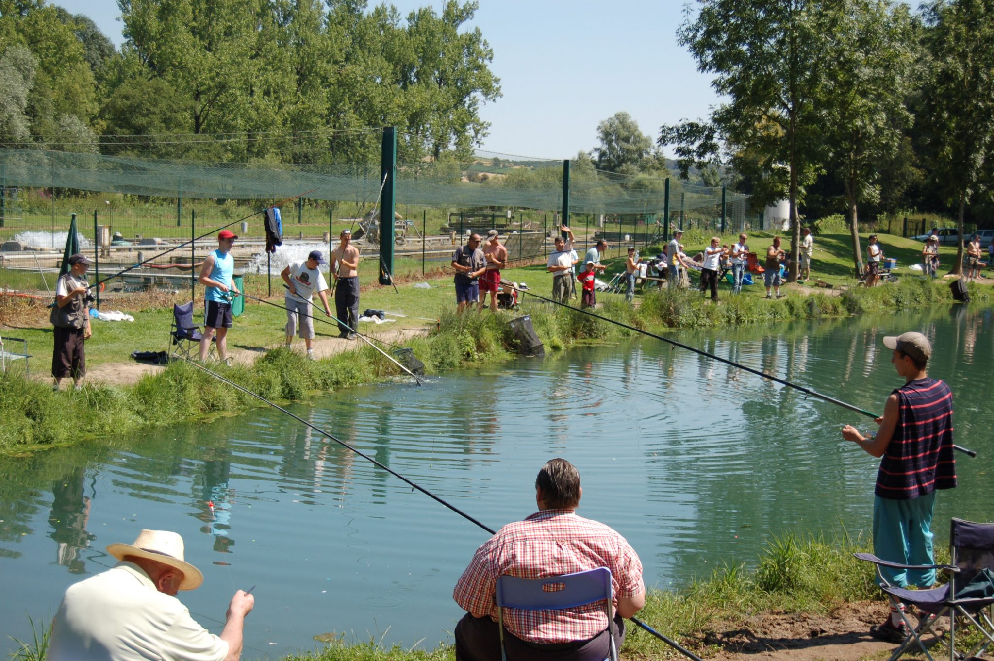 Journ Es Sp Ciales Truite Pisciculture De Monchel Etang Peche Truite